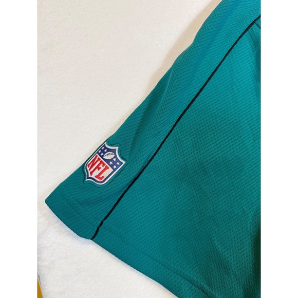 Nike Miami Dolphins NFL Dri-Fit Polo Shirt Mens XL Football Teal - Picture 5 of 6